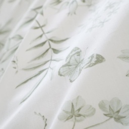 Bianca Thea Floral Duvet Set - Green - Single - thumbnail 4
