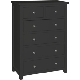 Cannes 24 Chest of Drawers - Painted Charcoal