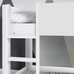 Julian Bowen Solomon Bunk Bed - White - thumbnail 4