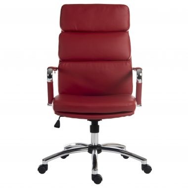 Deco Executive Office Chair Red - image 1