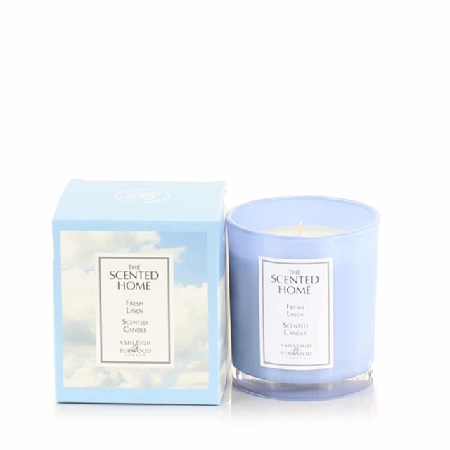 Ashleigh and Burwood Scented Home Fresh Linen Candle Votive - 70g - image 1