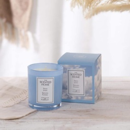 Ashleigh and Burwood Scented Home Fresh Linen Candle Votive - 70g - thumbnail 2