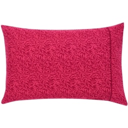 Morris and Co Strawberry Thief Housewife Pillowcase Pair - Crimson