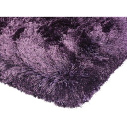 Asiatic Plush Luxury Shaggy Rug - Purple - 160x230cm - thumbnail 2