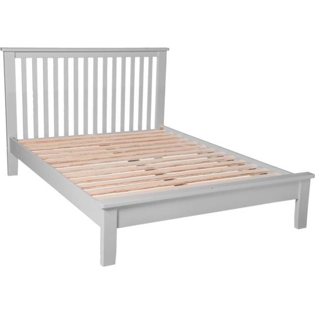 Cannes Bed Frame - Painted Pebble Grey - 90cm Single 3ft - image 1