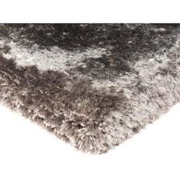 Asiatic Plush Luxury Shaggy Rug - Zinc - Silver/Grey - 200x300cm - thumbnail 2