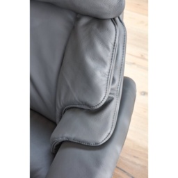 Himolla Chester Fixed 2.5 Seater Sofa - Fabric F20 - Aluminium Feet - thumbnail 5