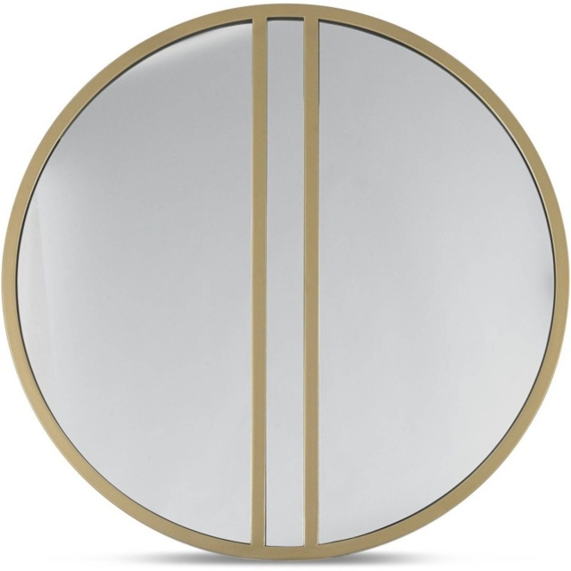Calgary Mirror Satin Brass - image 1