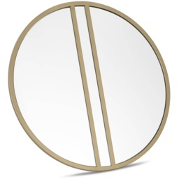 Calgary Mirror Satin Brass - thumbnail 2
