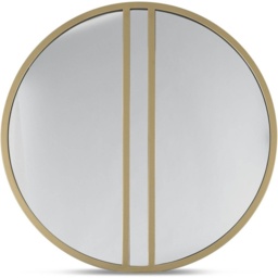Calgary Mirror Satin Brass - thumbnail 1