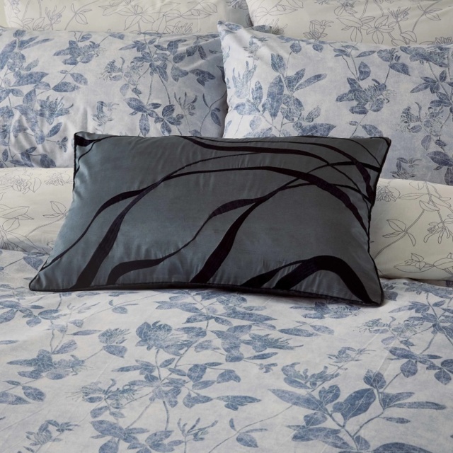 Nalu Kalea Surf 60cm x 40cm Cushion - Blue - image 1