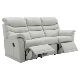 G Plan Malvern 3 Seater Recliner Sofa 3 Cushions - Fabric Grade W - Single Power LHF - thumbnail 3
