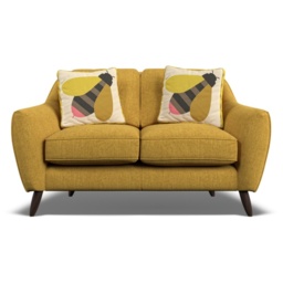 Orla Kiely Laurel 2 Seater Sofa - Premium Plain Fabric - thumbnail 3