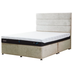 Tempur Buckingham Divan Base - King - 150cm x 200cm - No Drawers - Venice Anthracite - thumbnail 3