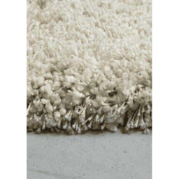 Mastercraft Twilight 039-0004/6933 Shaggy Fringed Rug - Cream/Black - 80cm x 150cm - thumbnail 3