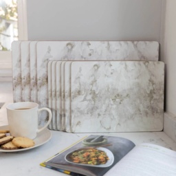 Creative Tops Grey Marble Placemats Set of 4 - thumbnail 2
