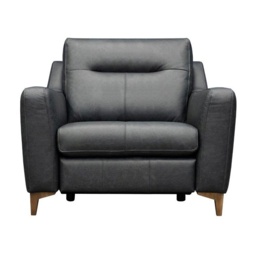 G Plan Austen Leather Snuggler With Power Footrest and USB - Leather Grade N - thumbnail 4