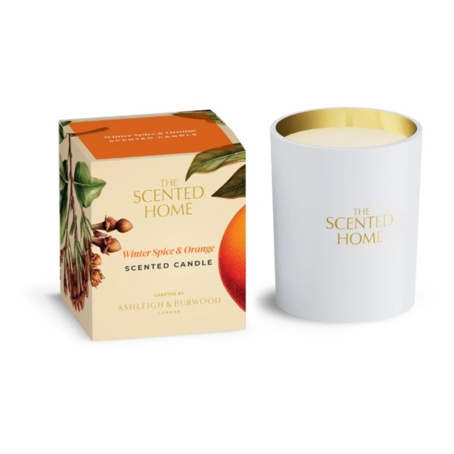 Ashleigh and Burwood Scented Home Winter Spice and Orange Scented Candle - 170g