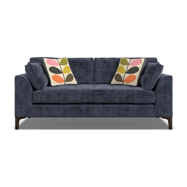 Orla Kiely Arklow Medium Fabric Sofa - House Plain Fabric - image 1