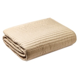Bianca Quilted Lines Bedspread - Natural - thumbnail 2