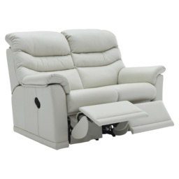 G Plan Malvern 2 Seater Recliner Sofa - Fabric Grade B - Single Manual LHF - thumbnail 3