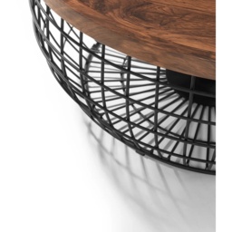Julian Bowen Smithson Round Storage Coffee Table - thumbnail 6