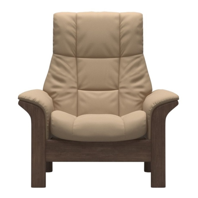 Stressless Windsor High Back Chair - Fabric - image 1