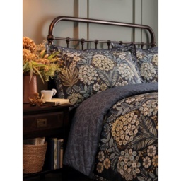 Appletree Evelina Duvet Set - Navy - Double - thumbnail 2