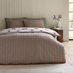 Catherine Lansfield Angus Highland Cow Duvet Set - Natural - Double - thumbnail 2