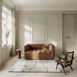 Mastercraft Mehari 023-0123/6787 Rug - Beige - 160cm x 230cm - thumbnail 2