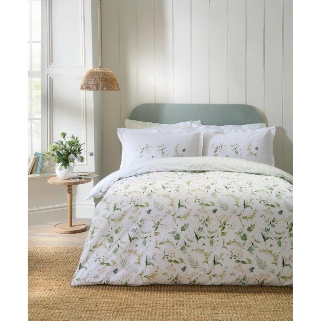 Sophie Allport Wild Floral Duvet Set - Green - Super King - image 1