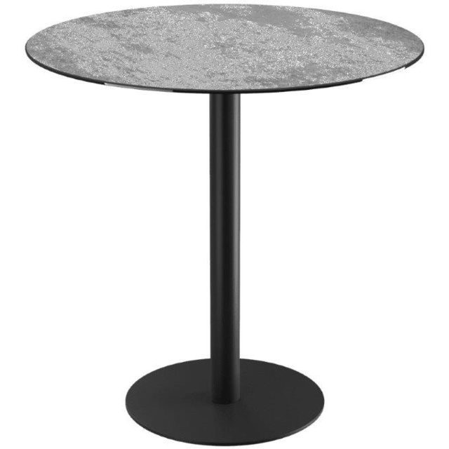 Akante Orlando Bar Table - Silver - H 75cm x Dia 100cm