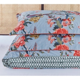 Joules Chinoise Floral Duvet Set - Blue - Single - thumbnail 3