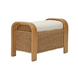 Daro Waterford Footstool/Ottoman Natural Wash - Fabric Grade A - thumbnail 1