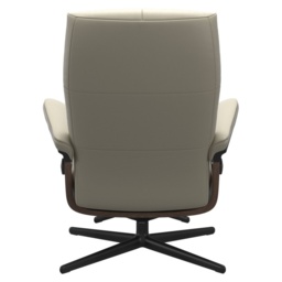 Stressless David Chair With Cross Base - Large - Noblesse Leather - With Footstool - thumbnail 6