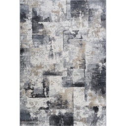 Mastercraft Canyon Polyester Heatset Rug 52069/6676 - Navy - 160x230cm - thumbnail 1