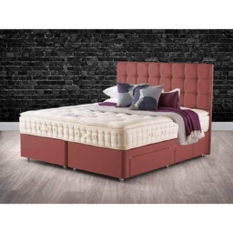 Hypnos Saunderton Pillow Top Mattress and Divan Set - 120cm Small Double - 22 Drawers - Platform Top - Standard Fabric