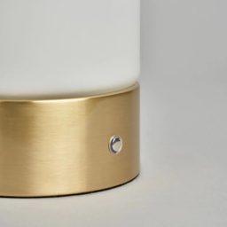 BHS USB-C Rechargeable Table Lamp - Brass - thumbnail 4