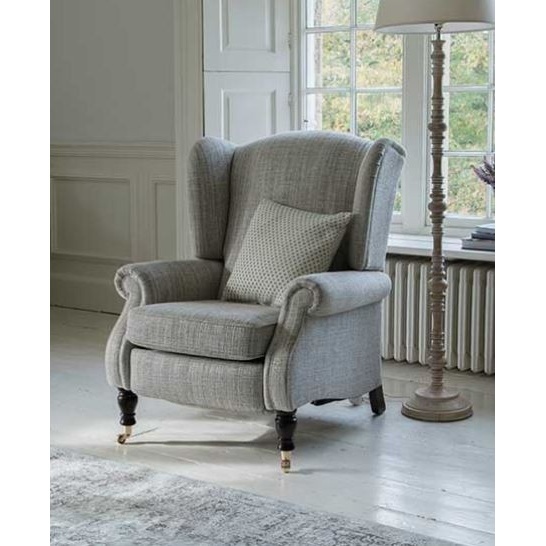Parker Knoll Chatsworth Power Recliner Wing Chair - Leather - image 1