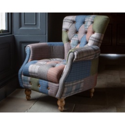 Jester Cool Hues Patchwork Armchair