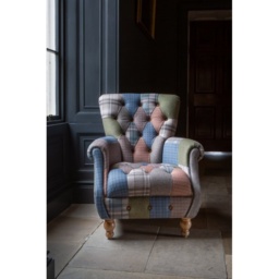 Jester Cool Hues Patchwork Armchair - thumbnail 4