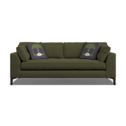 Orla Kiely Arklow Large Fabric Sofa - Premium Plain Fabric - thumbnail 2