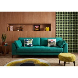 Orla Kiely Arklow Large Fabric Sofa - Premium Plain Fabric - thumbnail 3
