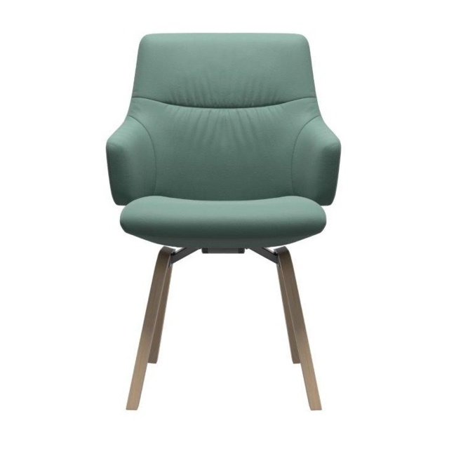 Stressless Mint Low Back D200 Dining Chair With Arms - Fabric - image 1