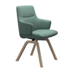 Stressless Mint Low Back D200 Dining Chair With Arms - Fabric - thumbnail 3