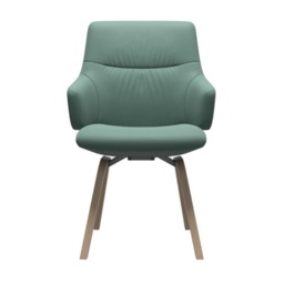Stressless Mint Low Back D200 Dining Chair With Arms - Fabric - thumbnail 1