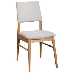 G Plan Maddison Upholstered Dining Chair Set of 2 - With Stretcher - image 1