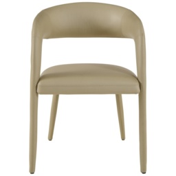 Louisiana Upholstered Dining Chair - Taupe - thumbnail 2