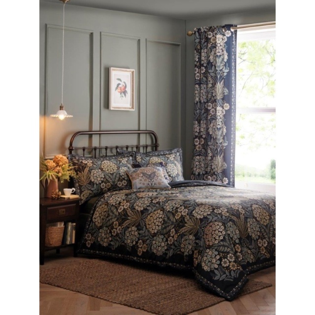 Appletree Evelina Duvet Set - Navy - King - image 1