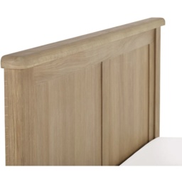 Julian Bowen Memphis Bed - Limed Oak - 135cm Double - thumbnail 7